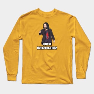 Breathtaking Keanu Reeves Long Sleeve T-Shirt